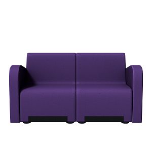 Rubico BR 102 – dvoumístné sofa pro hotely a kanceláře